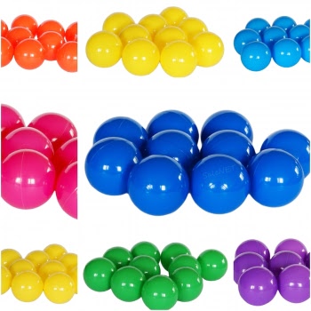 Piłeczki dla dzieci średnica 7cm - 9 kolorów