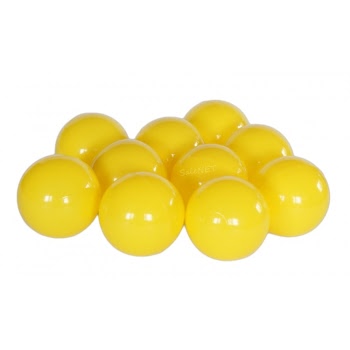 Piłki basenowe 6cm - białe, szare, czarne, żółte