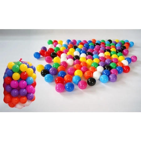 Plastikowe piłeczki 8cm - 50 sztuk