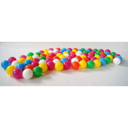 Kolorowe kuleczki dla dzieci 100 szt. 7 cm 6 kolorów