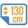 130cm + 70,00 zł 