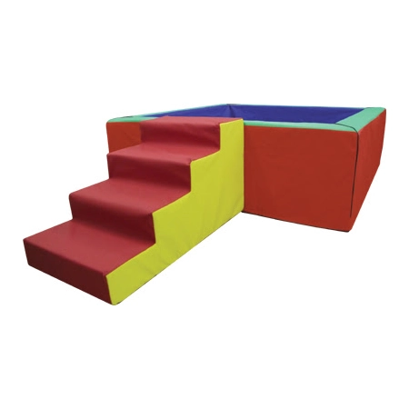 Suchy basen dla dzieci 1,5m x 1,5m x 50cm BEZ PIŁEK