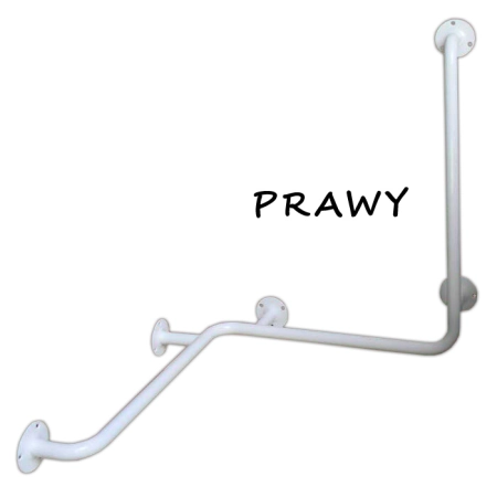 Uchwyt prysznicowo-wannowy poziomo-pionowy