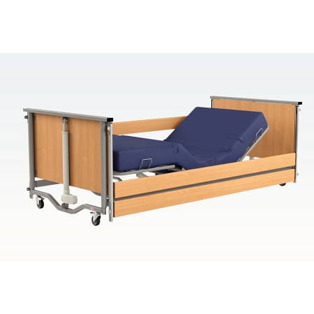 Łóżko Taurus 2 LOW z materacem, leże 90×200, regulacja 20–60 cm